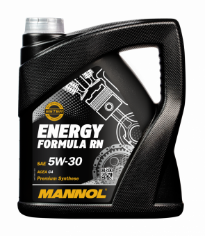 Олива моторна MANNOL Energy Formula RN 5W-30 4 л MN7706-4 MN7706-4 фото