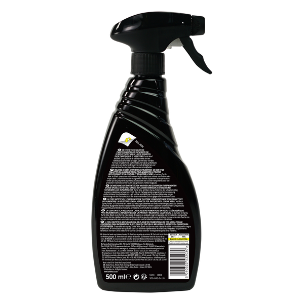 Поліроль з синтетичними восками та пігментами для чорних авто Turtle Wax HYBRID JET BLACK 500 мл 53203 53203 фото