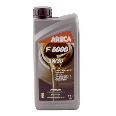 Олива моторна ARECA F5000 5W-30 1 л 050900 050900 фото