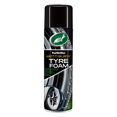 Поліроль-піна для чорніння та очищення шин Turtle Wax Wet-n-Black 500 мл 53180 53180 фото