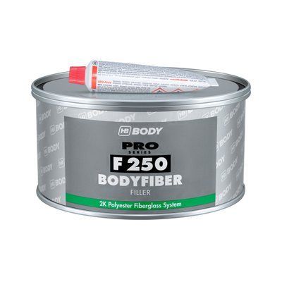 Body F250 Fiber шпатлевка со стекловолокном 1,5кг 2500600001 2500600001 фото