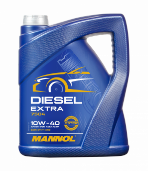 Олива моторна MANNOL Diesel Extra 10W-40 5 л MN7504-5 MN7504-5 фото
