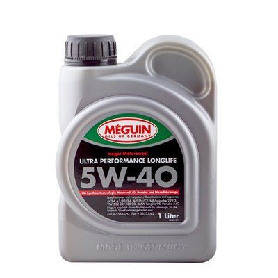 Олива моторна Meguin ULTRA PERFORMANCE LONGLIFE SAE 5W-40 1 л 4361 4361 фото