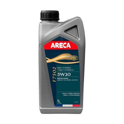 Олива моторна ARECA F7502 5W-30 C2/C3 1 л 052017 052017 фото