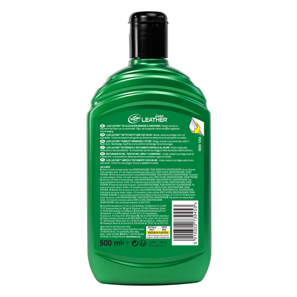 Очиститель-кондиционер для кожи 'Кожа Люкс' Turtle Wax Luxe Leather 500 мл 52869 52869 фото