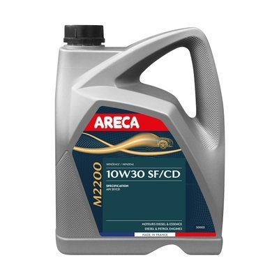 Олива моторна для генераторів ARECA M2200 10W-30 4 л 052171 052171 фото