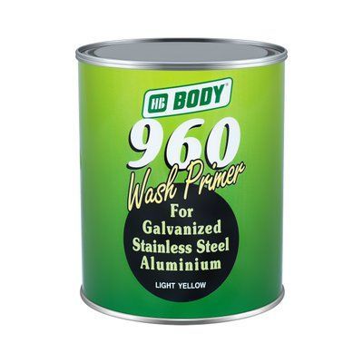 Body 960 Wash Primer Кислотний грунт 1:1 жовтий 1л 9600300001 9600300001 фото