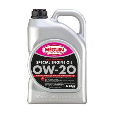 Олива моторна Meguin SPECIAL ENGINE OIL SAE 0W-20 5 л 6851 6851 фото