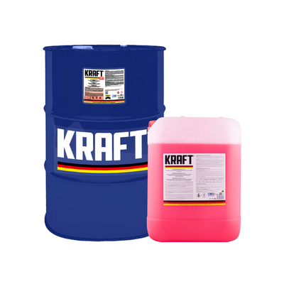 Антифриз концентрат KRAFT G12/G12+ (червоний) 200л KF125+подарунок Антифриз концентрат KRAFT G12/G12+(червоний)20л KF124 KFPR1 KFPR1 фото
