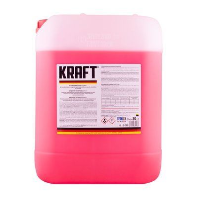 Антифриз готовий -35 &deg;C KRAFT G12/G12+ червоний 20 л KF111 KF111 фото