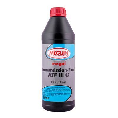 Масло трансмиссионное Meguin TRANSMISSION FLUID ATF III G желтая 1 л 6839 6839 фото
