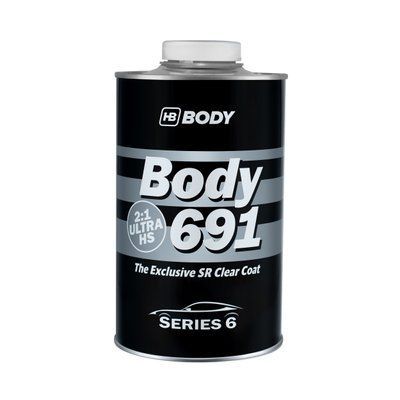 Body 691 Лак акриловий UHS Scratch Resistant 2:1 1л 6911000001 6911000001 фото