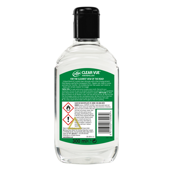 Антидождь Turtle Wax Clearvue 300 мл 52887 52887 фото